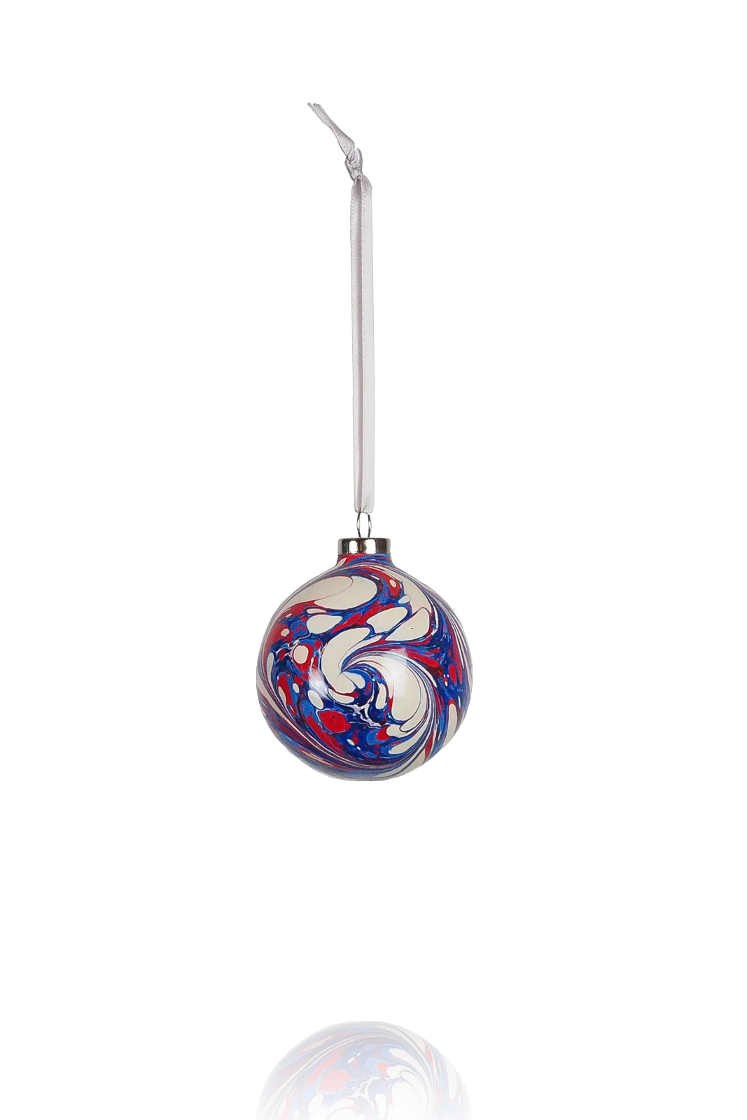 Small Jack Marbled Bauble