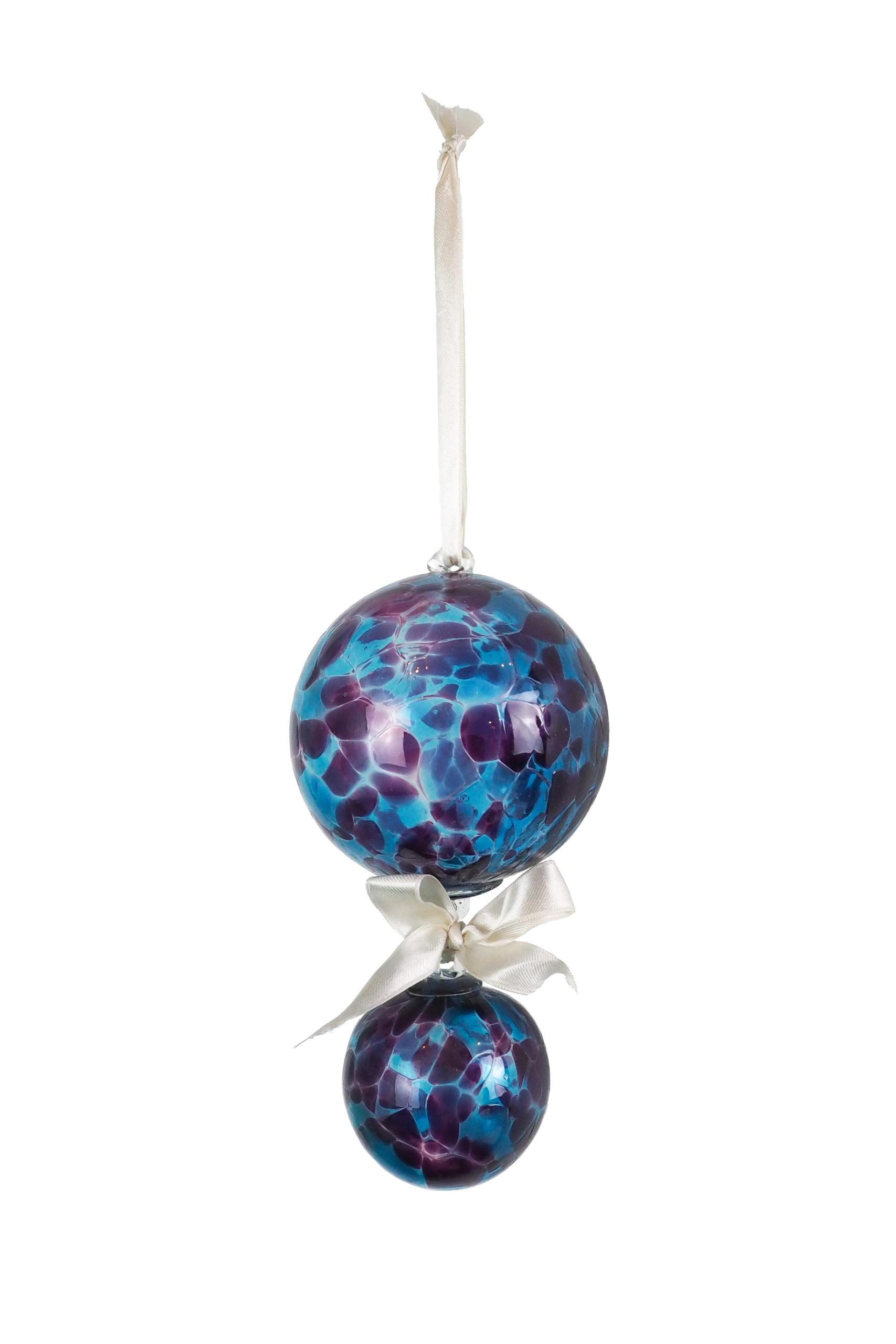 Tiered Antique Glass Bauble