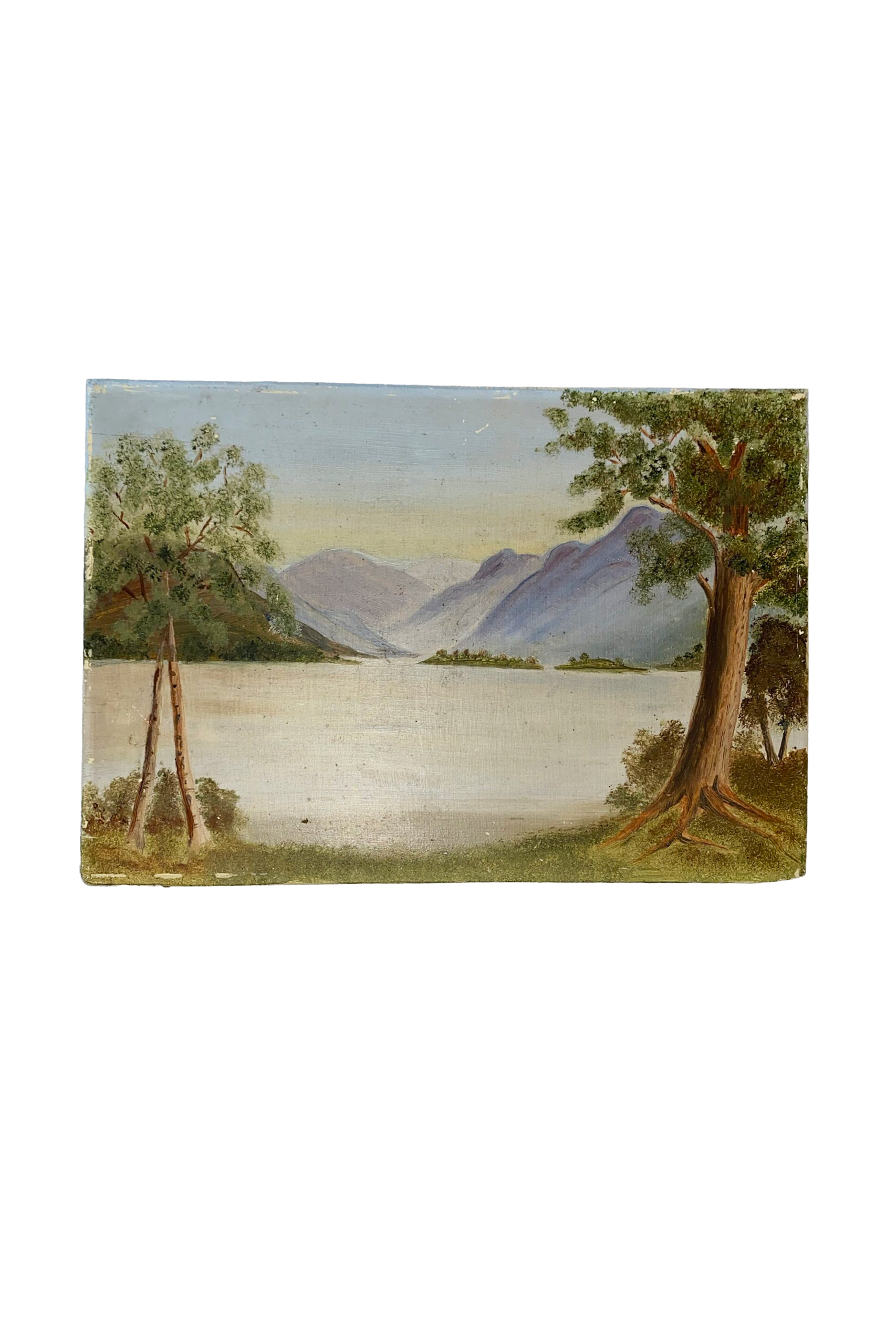 Oil on Board Landscape