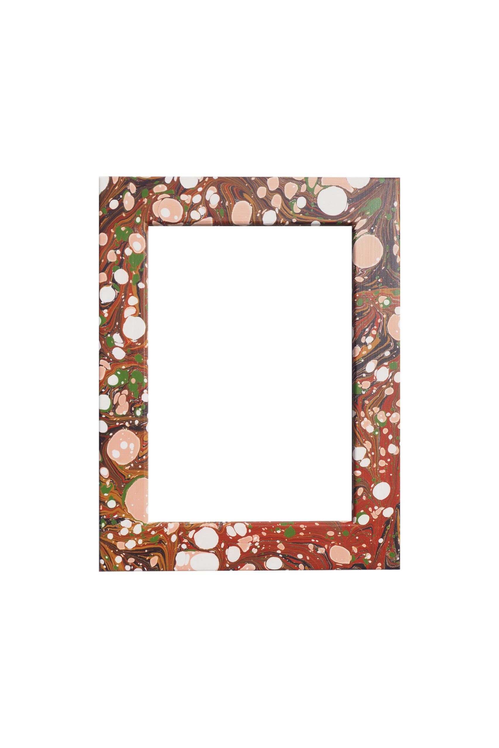 Hand Marbled Igneus A5 Frame by Wildmore Hand marbled frame