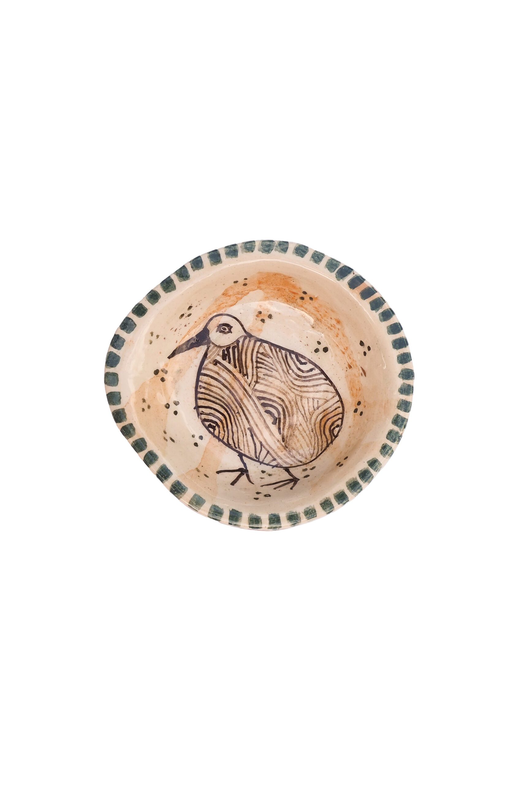 Round Curlew Dish by Shaun Clark for Wildmore