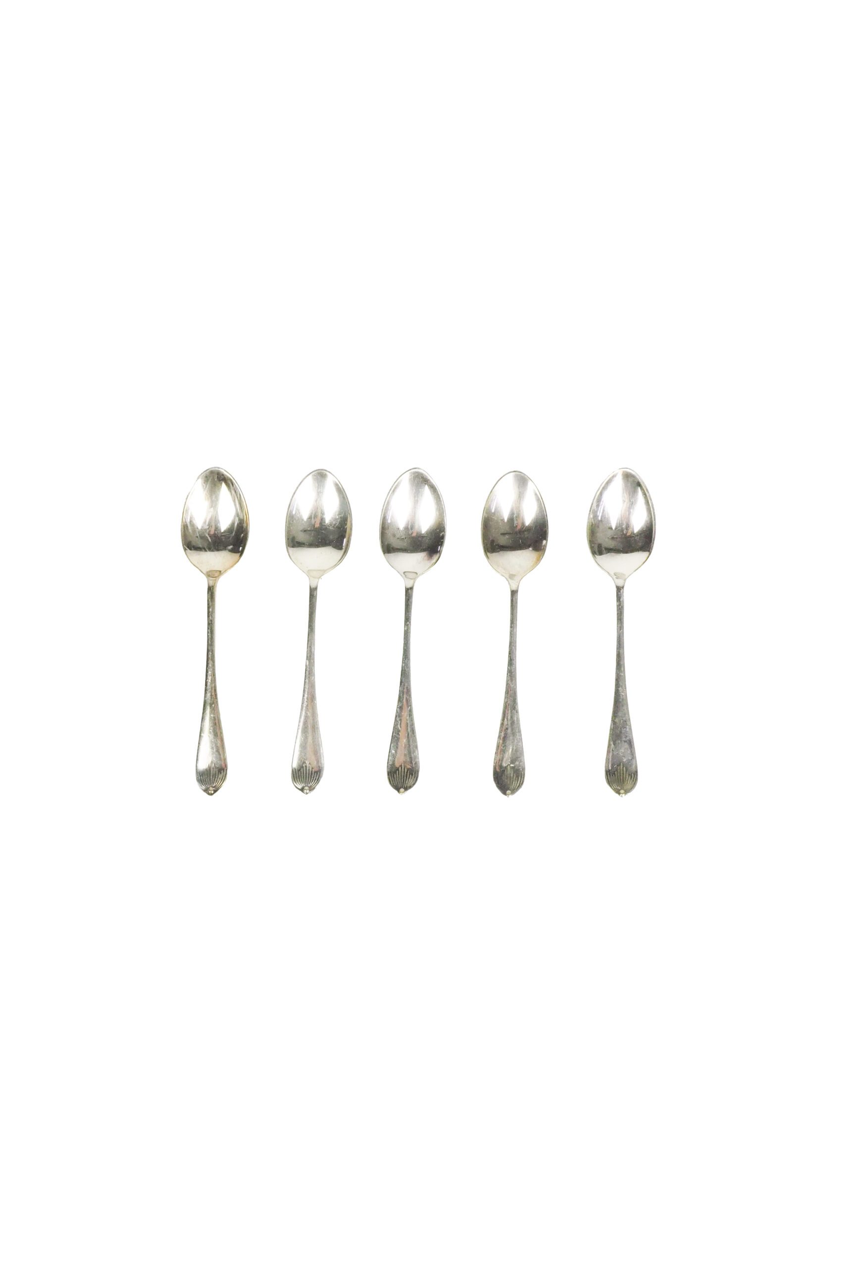 Antique Silver Plate Teaspoons