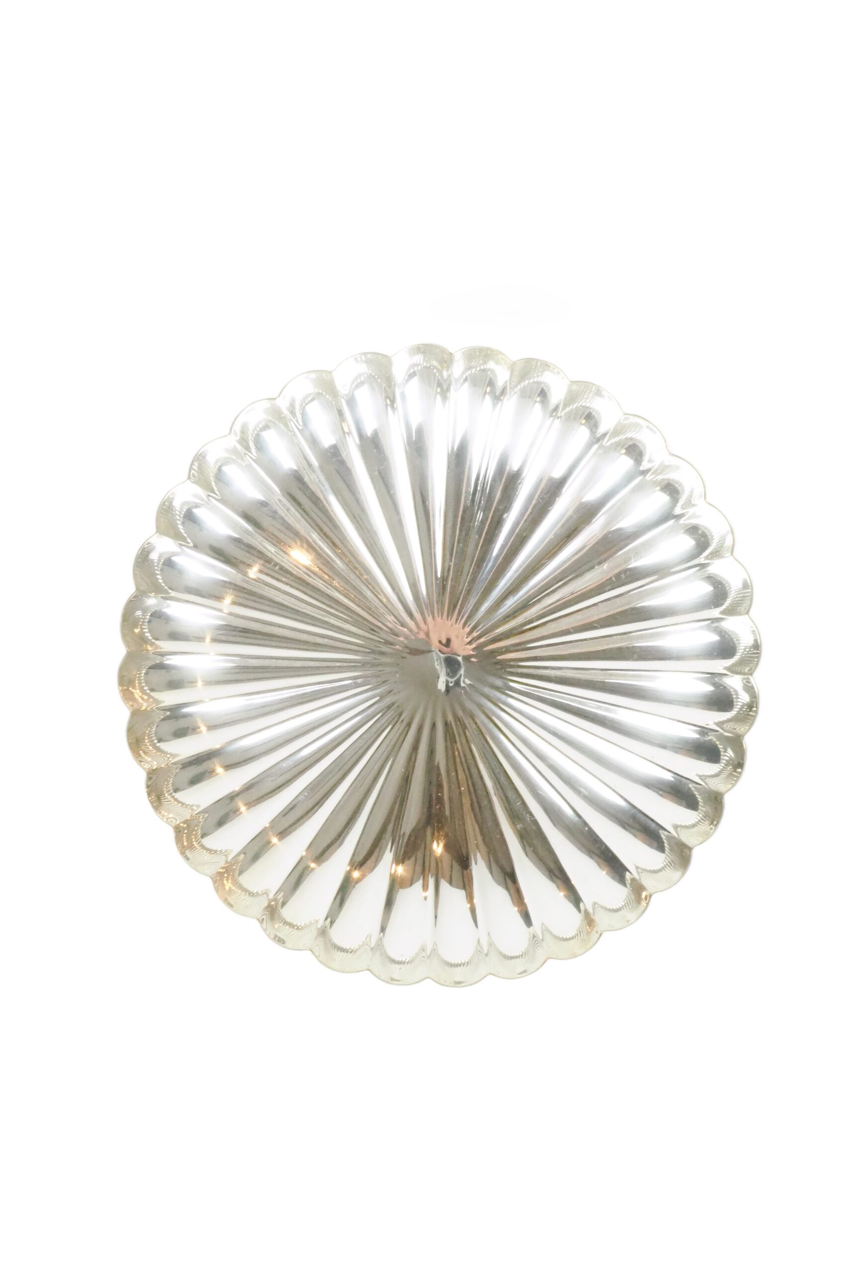 Large Antique Silver Plate Dish