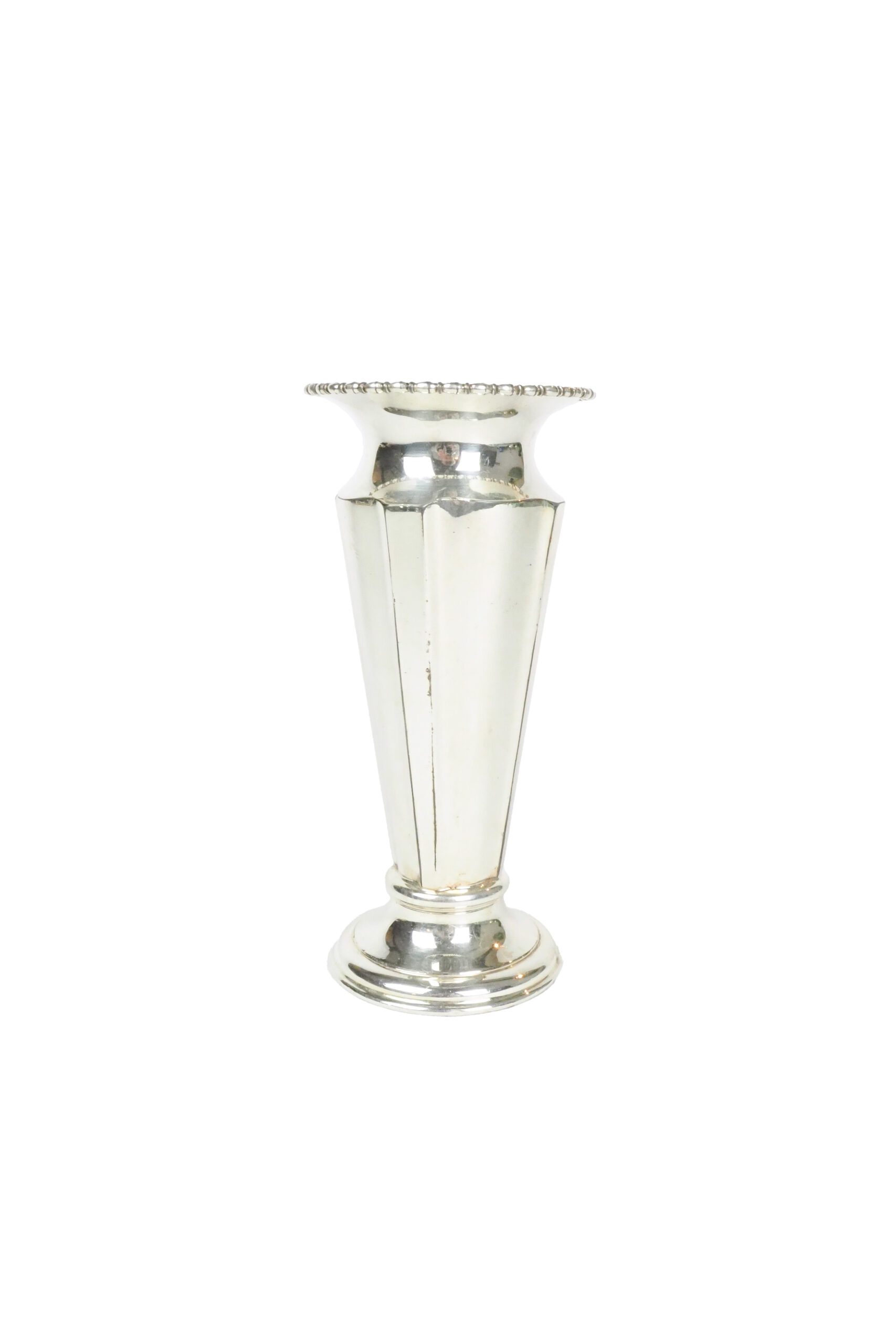 Antique Silver Plate Vase