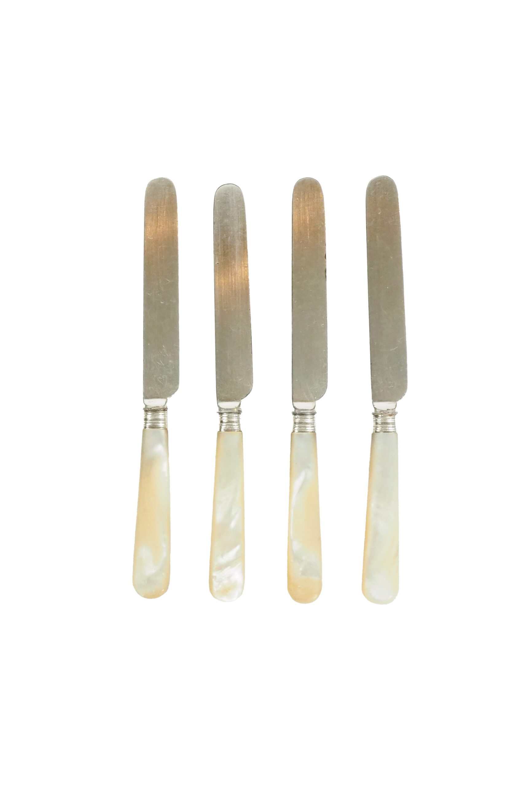 Antique Silver Plate Knives