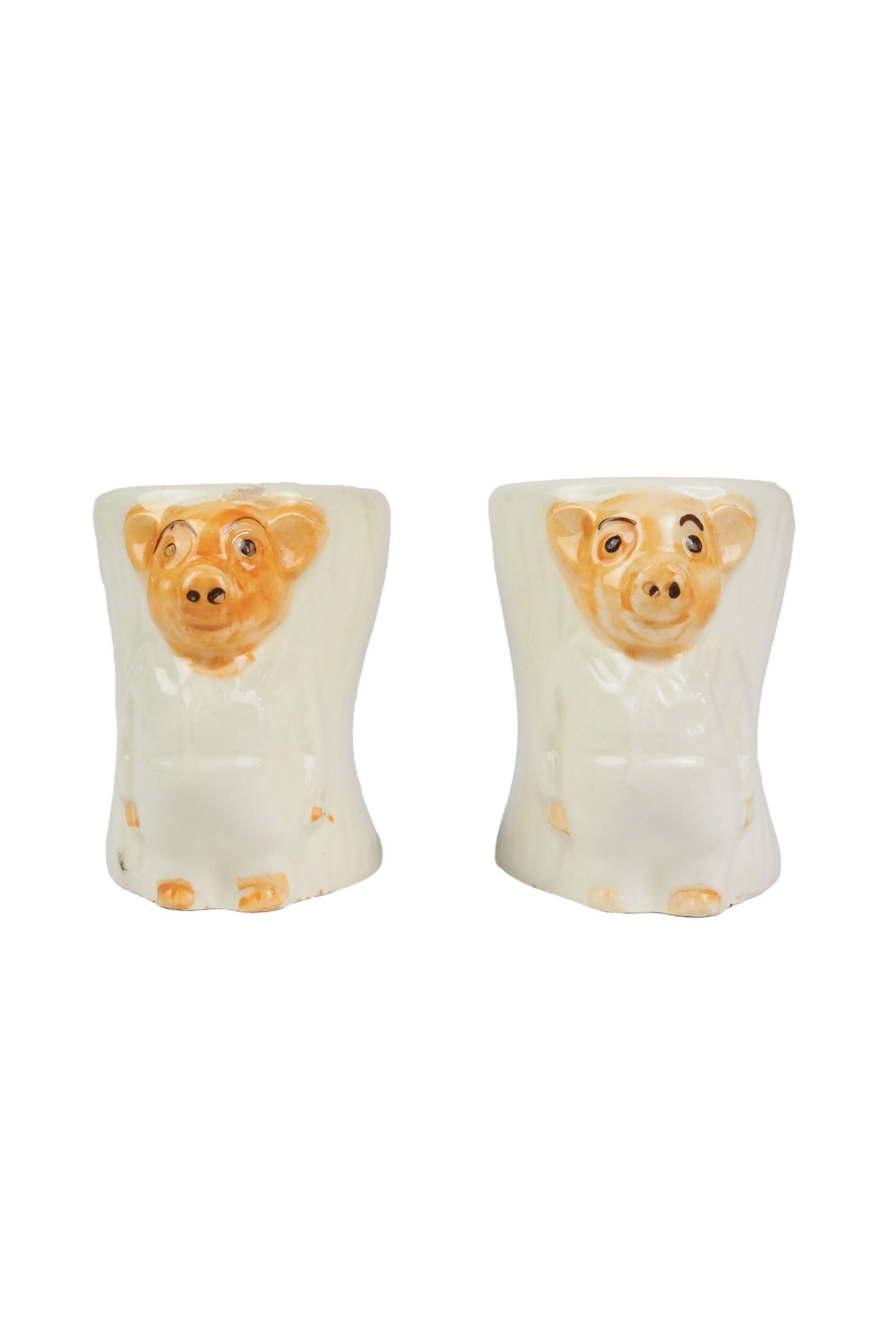 Vintage Pinky and Perky Egg Cups