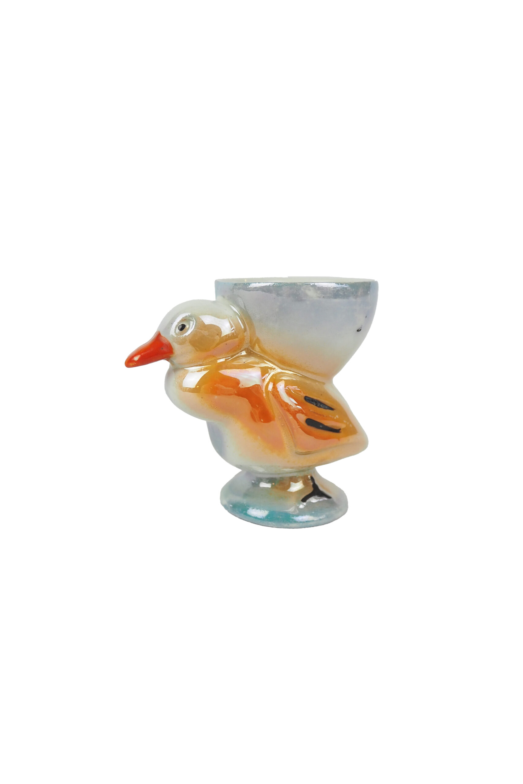 Vintage Bird Egg Cup