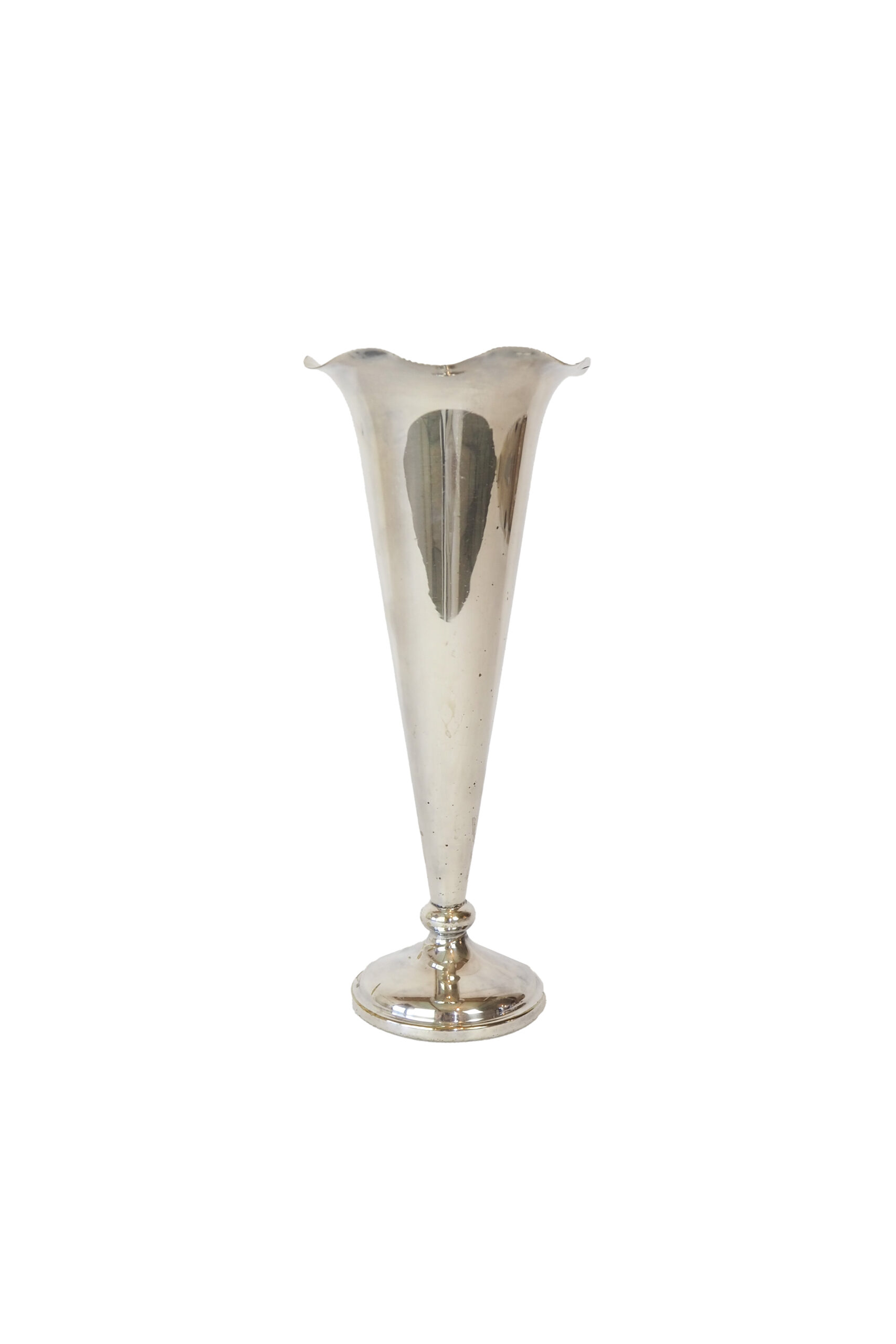 Large Silver Plate Bud Vase sourced for Wildmore