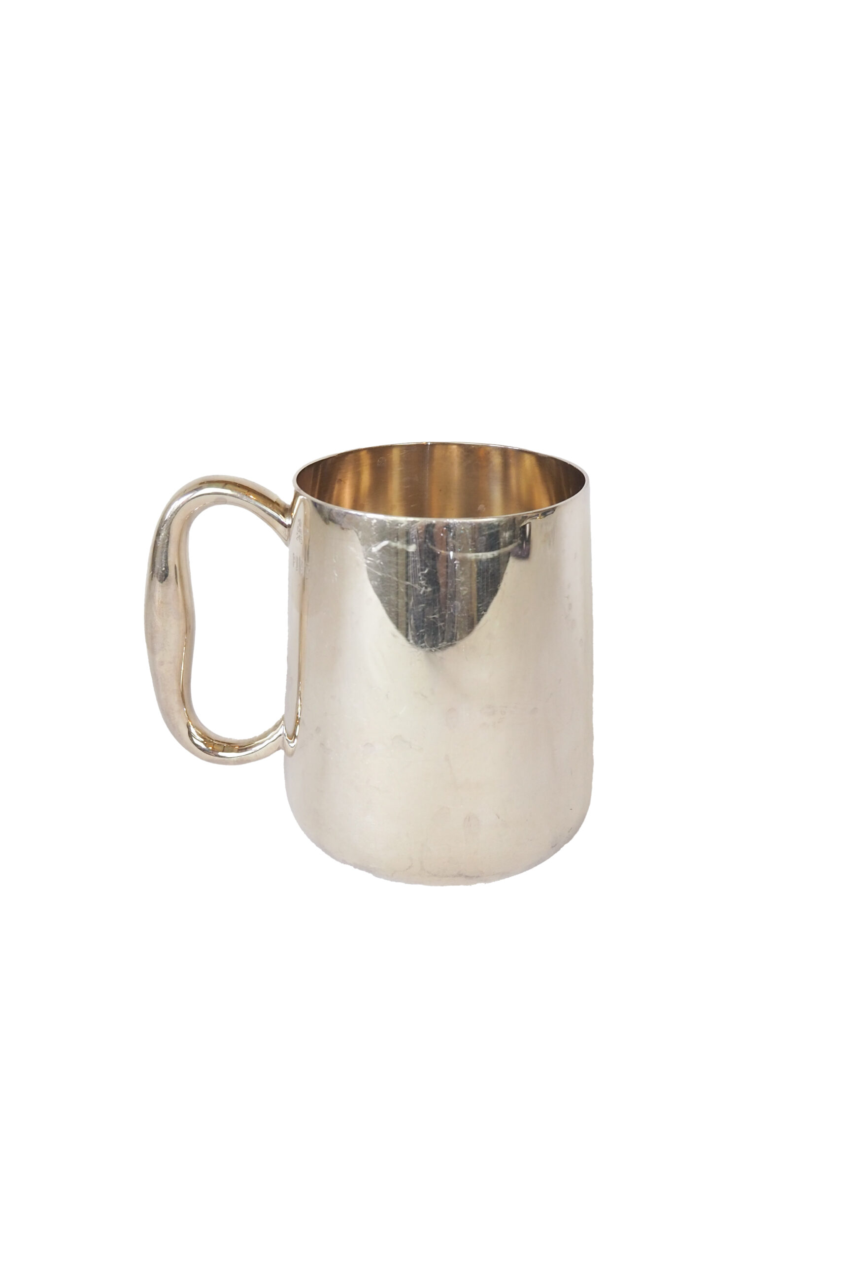 A Vintage Silver Plate Tankard with an elegant mid century style. This wonderful silver plated pint tankard is the perfect gift for a beer lover.